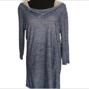 Green Dragon Clothing Hoodie | 3/4 Sleeve | Blue | Small | NWT